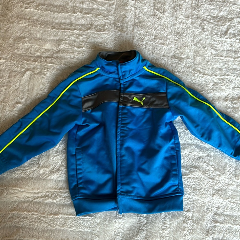 Puma light zip up jacket